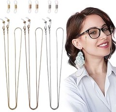 Opciones diferentes a las cadenas de acero inoxidable para gafas