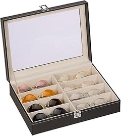 Opciones de almacenamiento para gafas en tus viajes