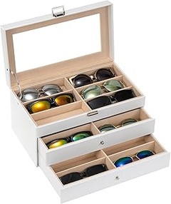 Cajas organizadoras para gafas a buen precio: opciones económicas