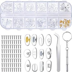 Guía para usar un kit de reparación de gafas con plaquetas nasales
