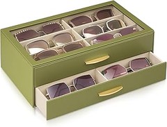 Comparativa de Organizadores para Gafas: Madera, Plástico y Tela