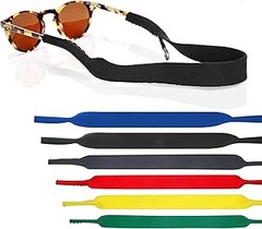 ¿Cuál es la durabilidad de los cordones de neopreno para gafas?