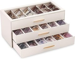 Evita estos errores al usar organizadores con tapa para gafas
