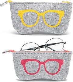 ¿Qué es un estuche con cremallera para gafas?