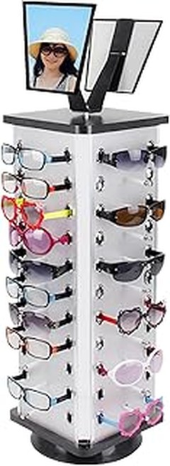 Todo sobre los expositores giratorios para gafas: ¿Qué son y para qué se utilizan?