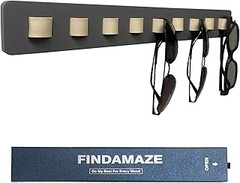Conoce los diferentes tipos de expositores de pared para gafas