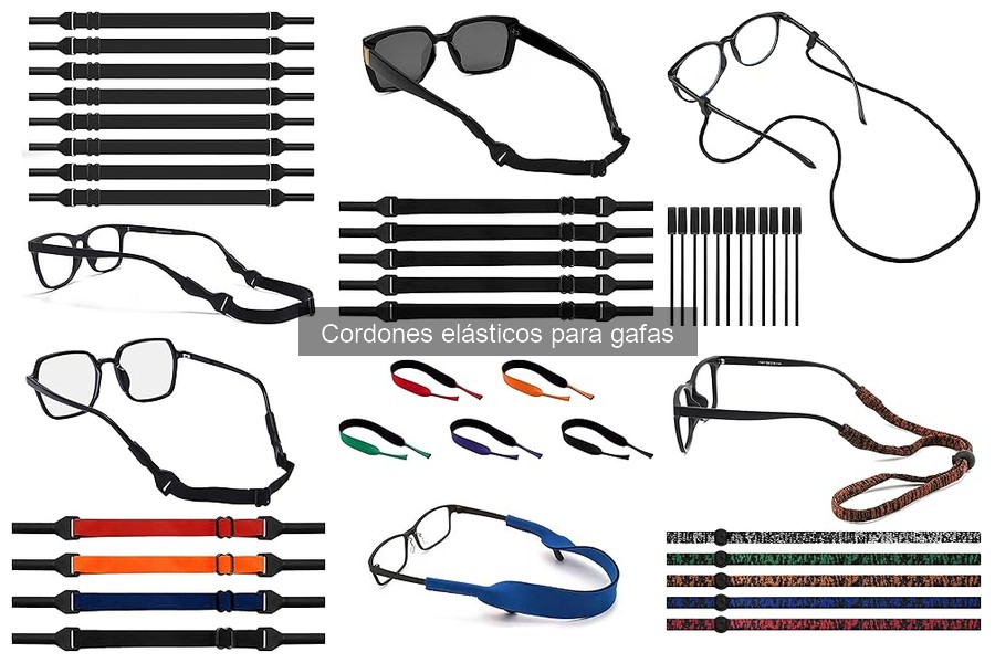 Alternativas a cordones elásticos para gafas: ¡Descúbrelas!