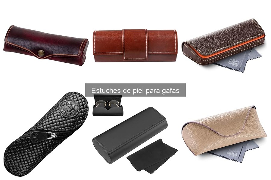 Alternativas a estuches de piel para gafas: guía completa
