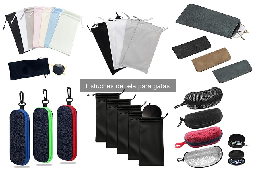 Alternativas a estuches de tela para gafas: opciones útiles