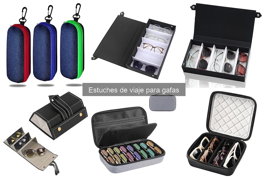 Alternativas a estuches de viaje para gafas: soluciones prácticas
