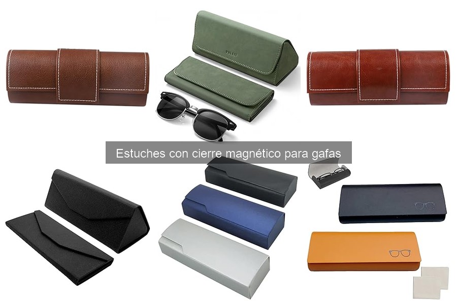 Alternativas a estuches magnéticos para gafas: opciones efectivas