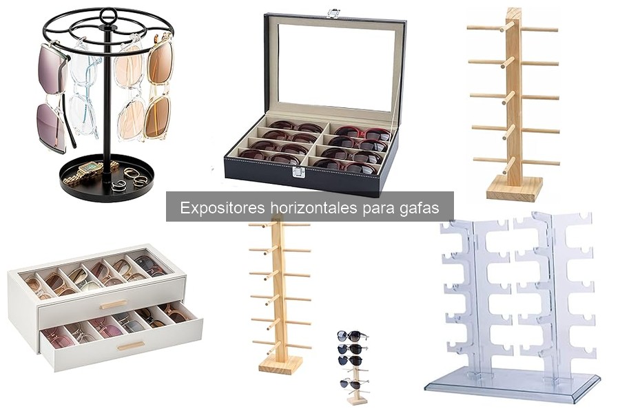 Alternativas a Expositores Horizontales para Gafas