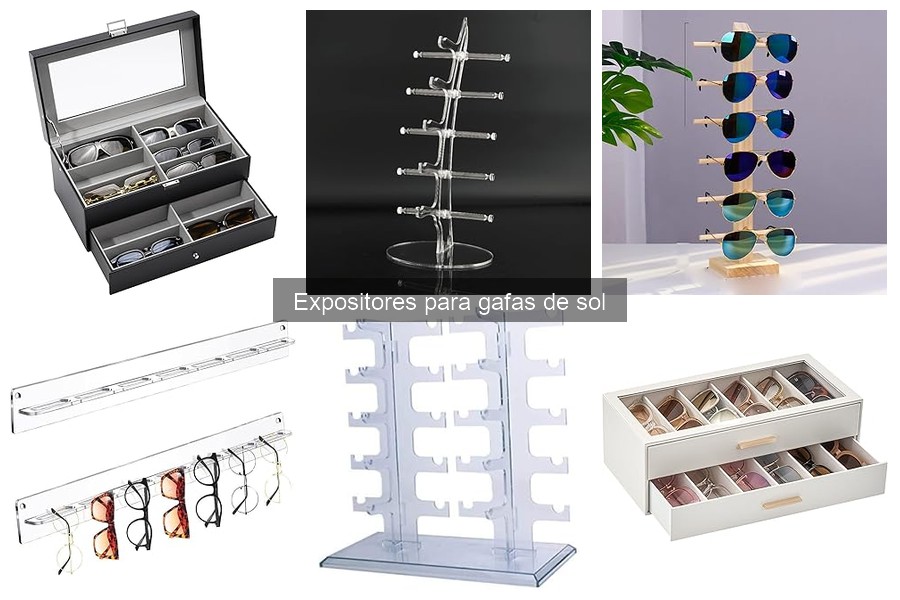 Alternativas a Expositores para Gafas de Sol: Opciones Útiles