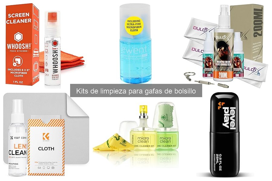 Alternativas a Kits de Limpieza para Gafas de Bolsillo