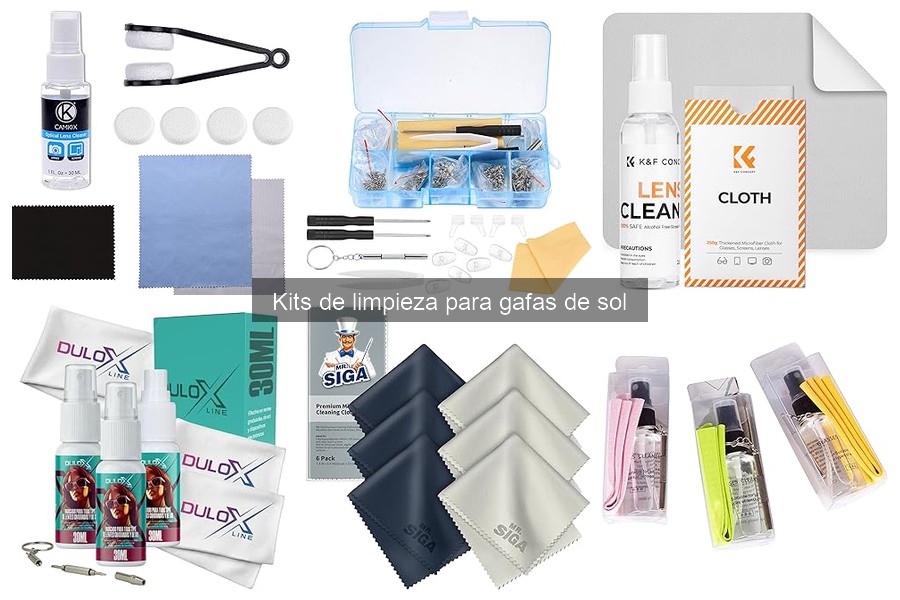 Alternativas a Kits de Limpieza para Gafas de Sol