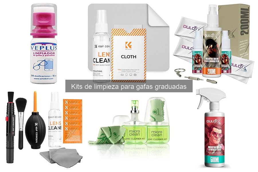 Alternativas a Kits de Limpieza para Gafas Graduadas