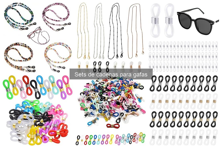 Alternativas a las cadenas para gafas: ¡descubre opciones!