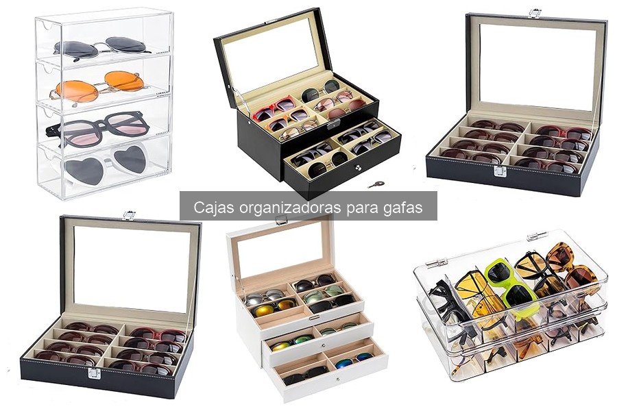 Alternativas a las Cajas Organizadoras para Gafas: Opciones Prácticas