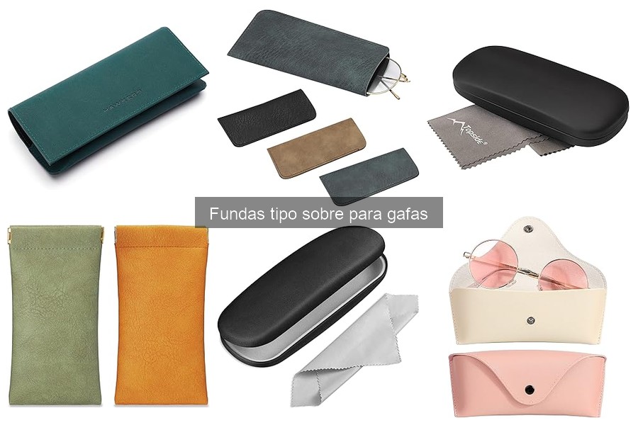 Alternativas a las fundas tipo sobre para gafas