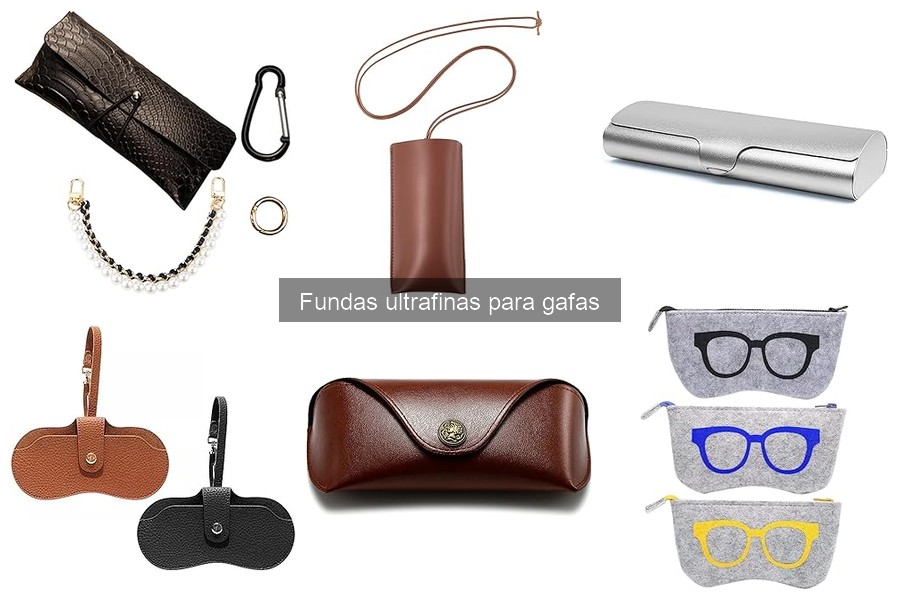 Alternativas a las fundas ultrafinas para gafas: opciones efectivas