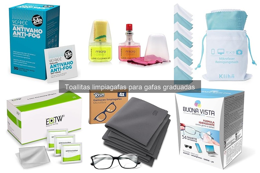 Alternativas a las toallitas limpiagafas: ¿qué usar?