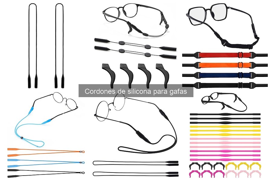 Alternativas a los cordones de silicona para gafas