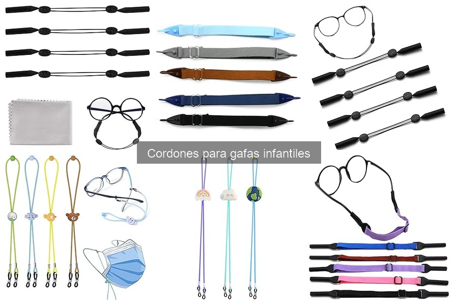 Alternativas a los cordones para gafas infantiles