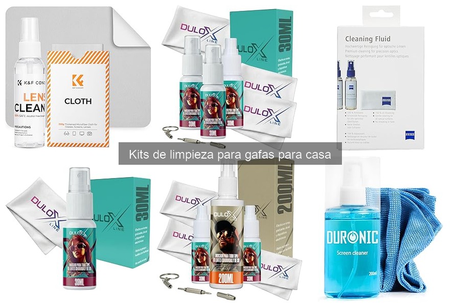 Alternativas a los Kits de Limpieza para Gafas en Casa