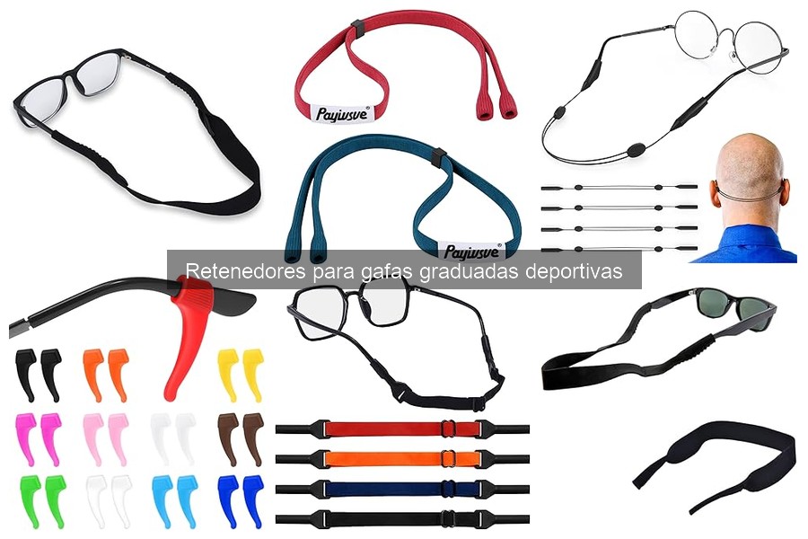 Alternativas a retenedores para gafas graduadas deportivas