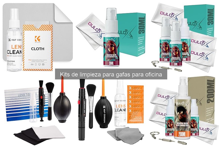Alternativas caseras a kits de limpieza para gafas