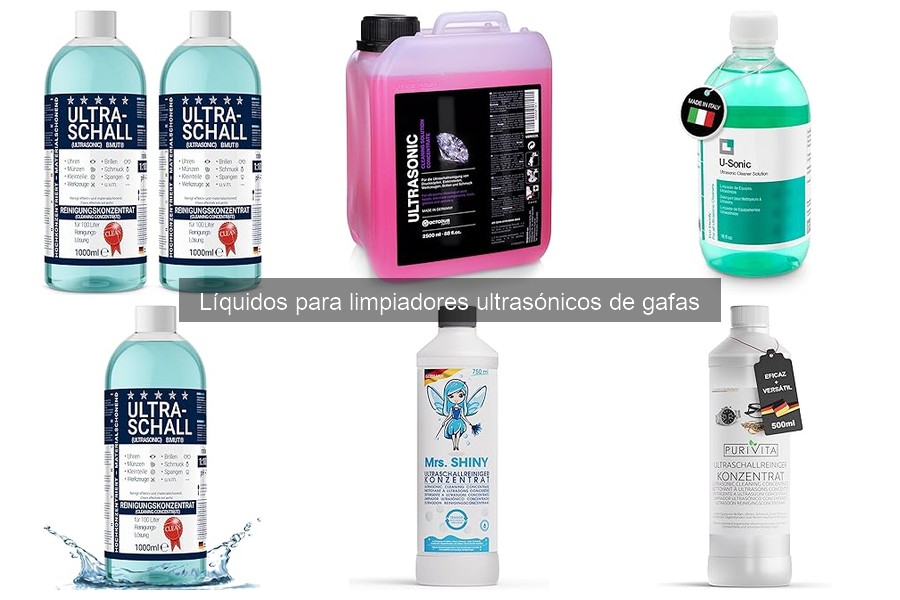 Alternativas Caseras a Líquidos para Limpiadores Ultrasónicos