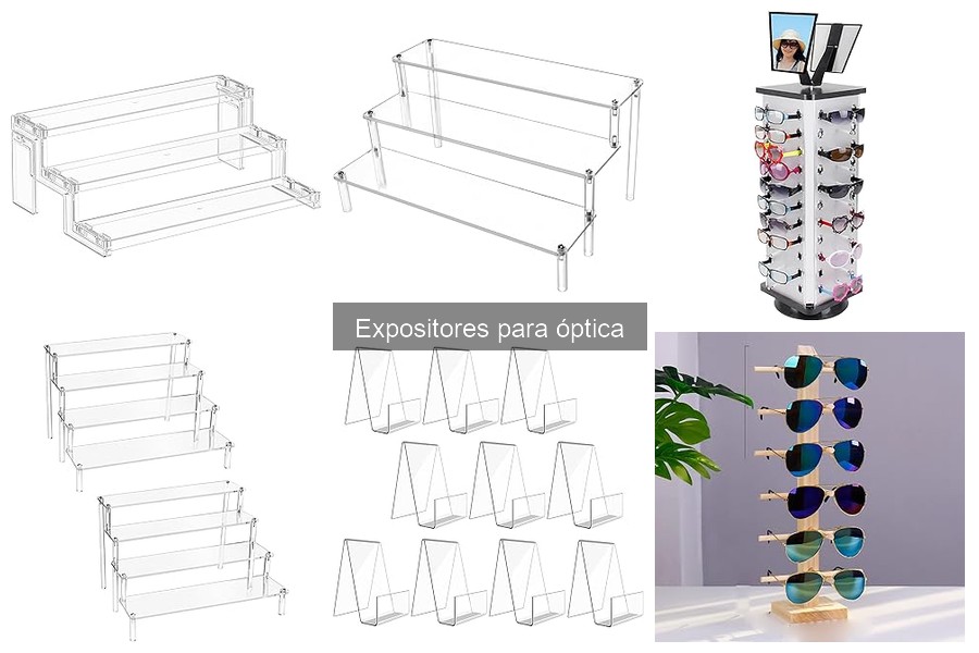 Alternativas creativas a expositores de óptica tradicionales
