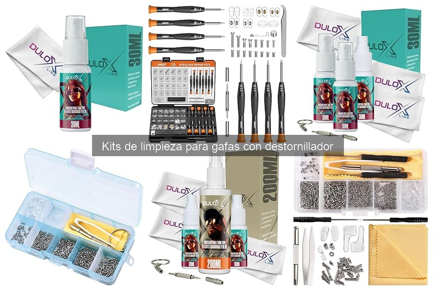 Alternativas efectivas a kits de limpieza para gafas
