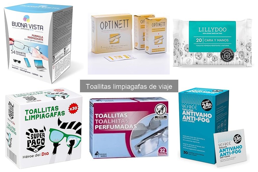 Alternativas efectivas a las toallitas limpiagafas de viaje