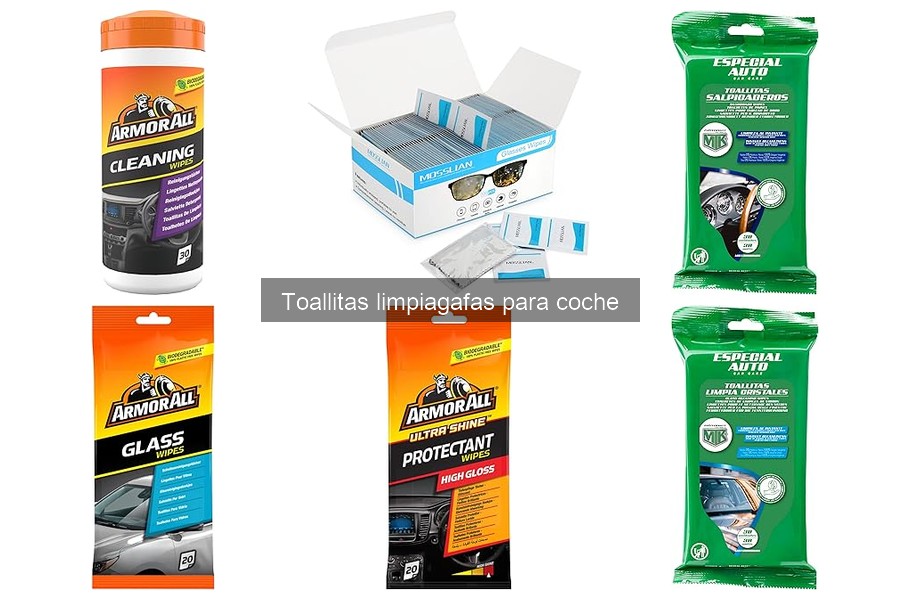 Alternativas efectivas a las toallitas limpiagafas para coche