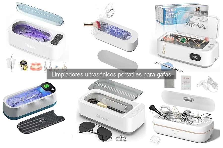 Alternativas efectivas a limpiadores ultrasónicos de gafas