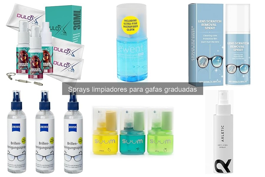 Alternativas naturales a sprays limpiadores para gafas