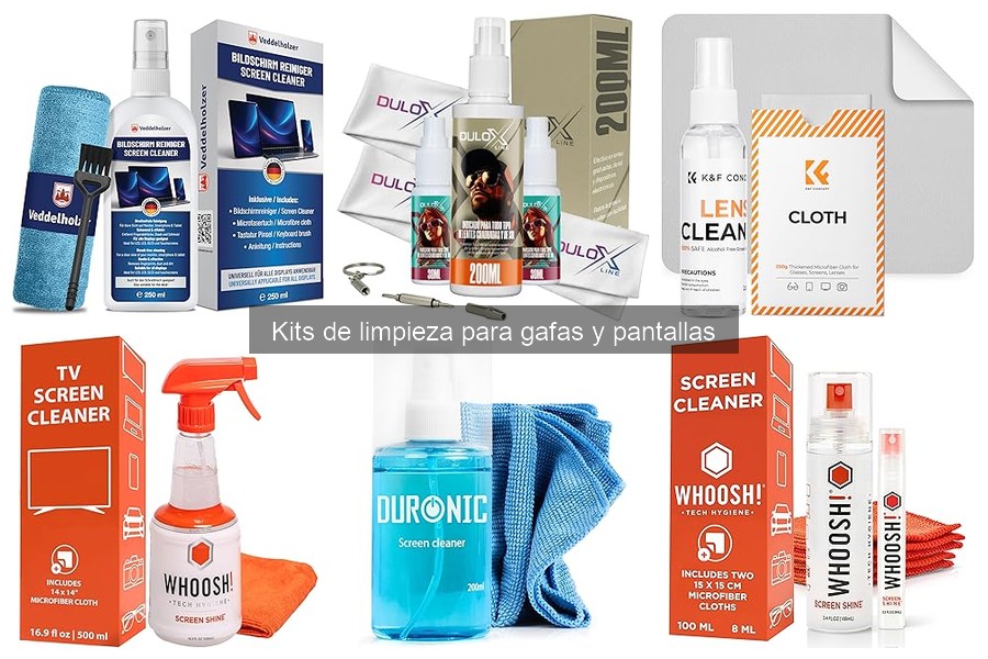 Aspectos importantes al comprar kits de limpieza para gafas