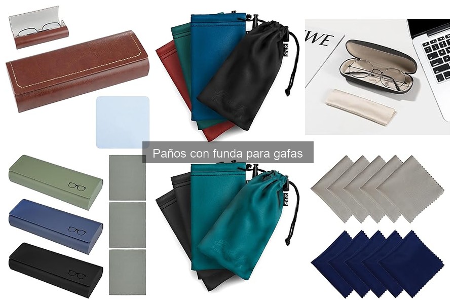 Beneficios ambientales de paños de funda sostenibles para gafas