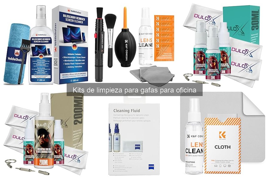 Beneficios de Kits de Limpieza para Gafas en la Oficina