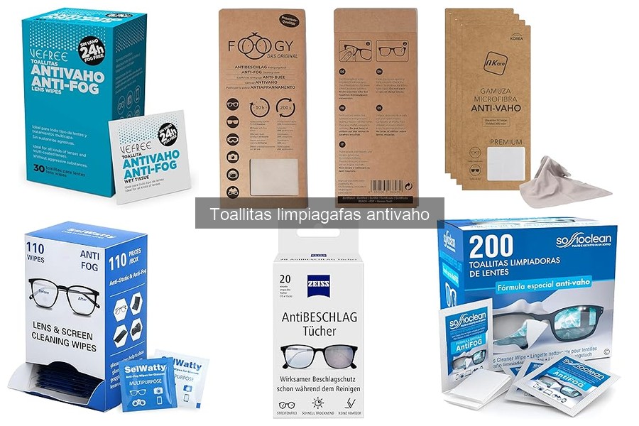 Beneficios de las toallitas limpiagafas antivaho