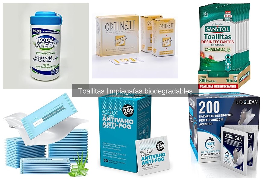 Beneficios de las toallitas limpiagafas biodegradables