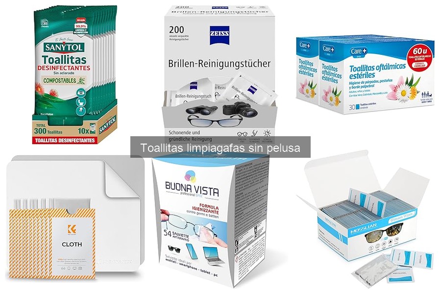 Beneficios de las Toallitas Limpiagafas Sin Pelusa
