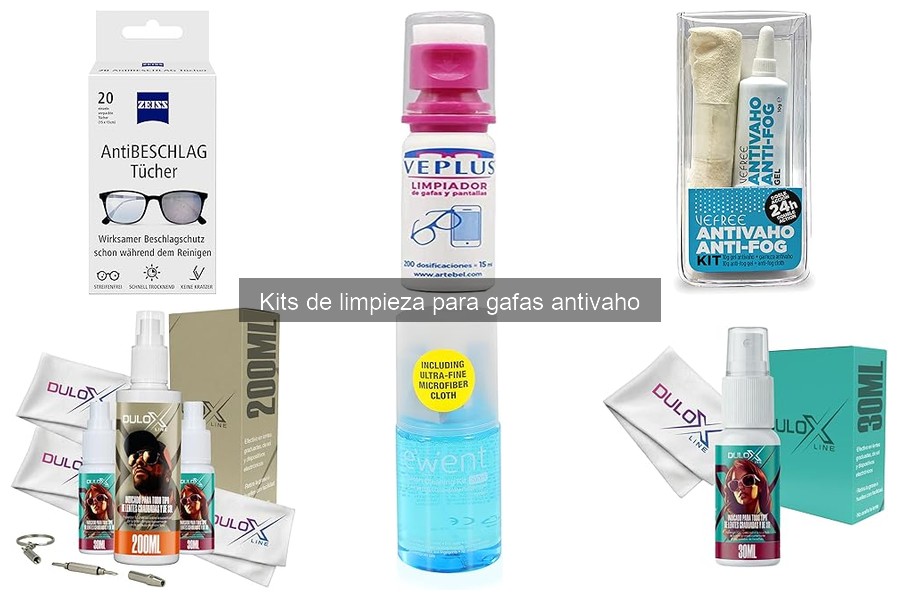 Beneficios de los Kits de Limpieza para Gafas Antivaho