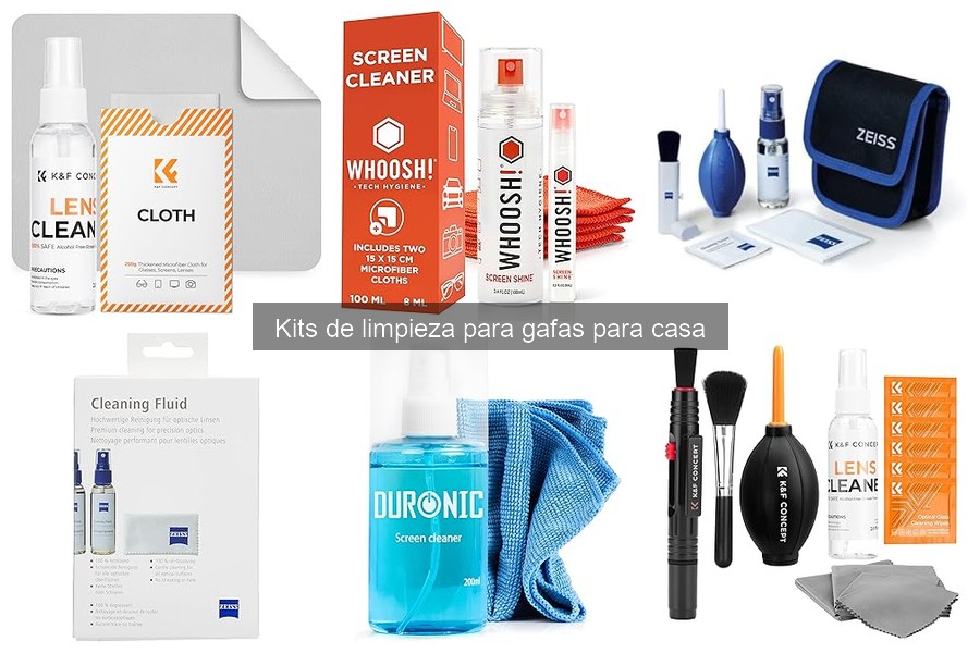 Beneficios de un kit de limpieza para gafas en casa