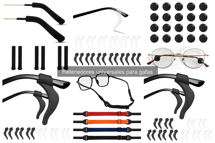 Beneficios de usar retenedores universales para gafas