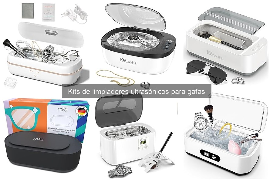 Beneficios de usar un limpiador ultrasónico para gafas
