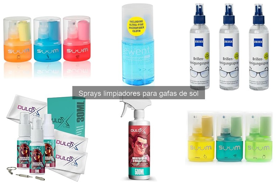 Beneficios del Spray Limpiador para Gafas de Sol