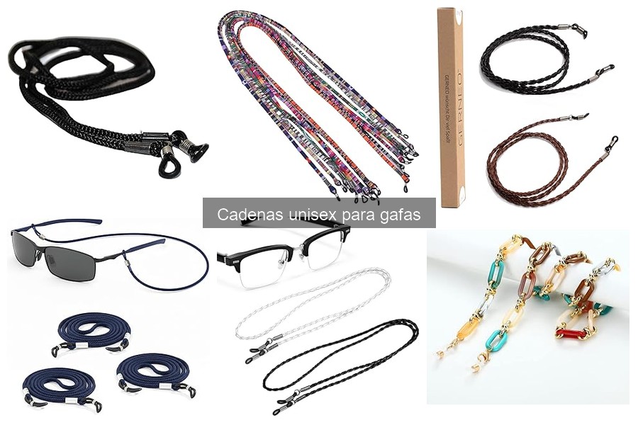 Cadenas para gafas: opciones asequibles vs de marca