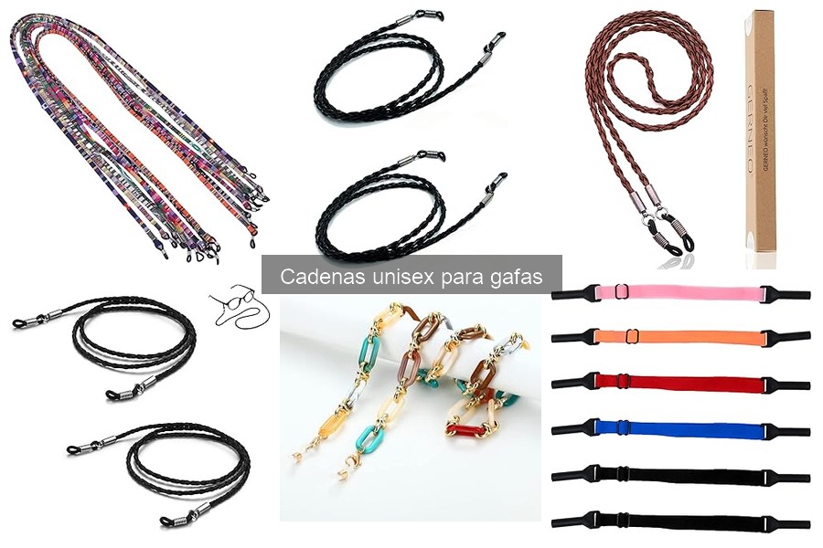 Cadenas para gafas vs. gafas con soporte flexible: ¿Cuál elegir?